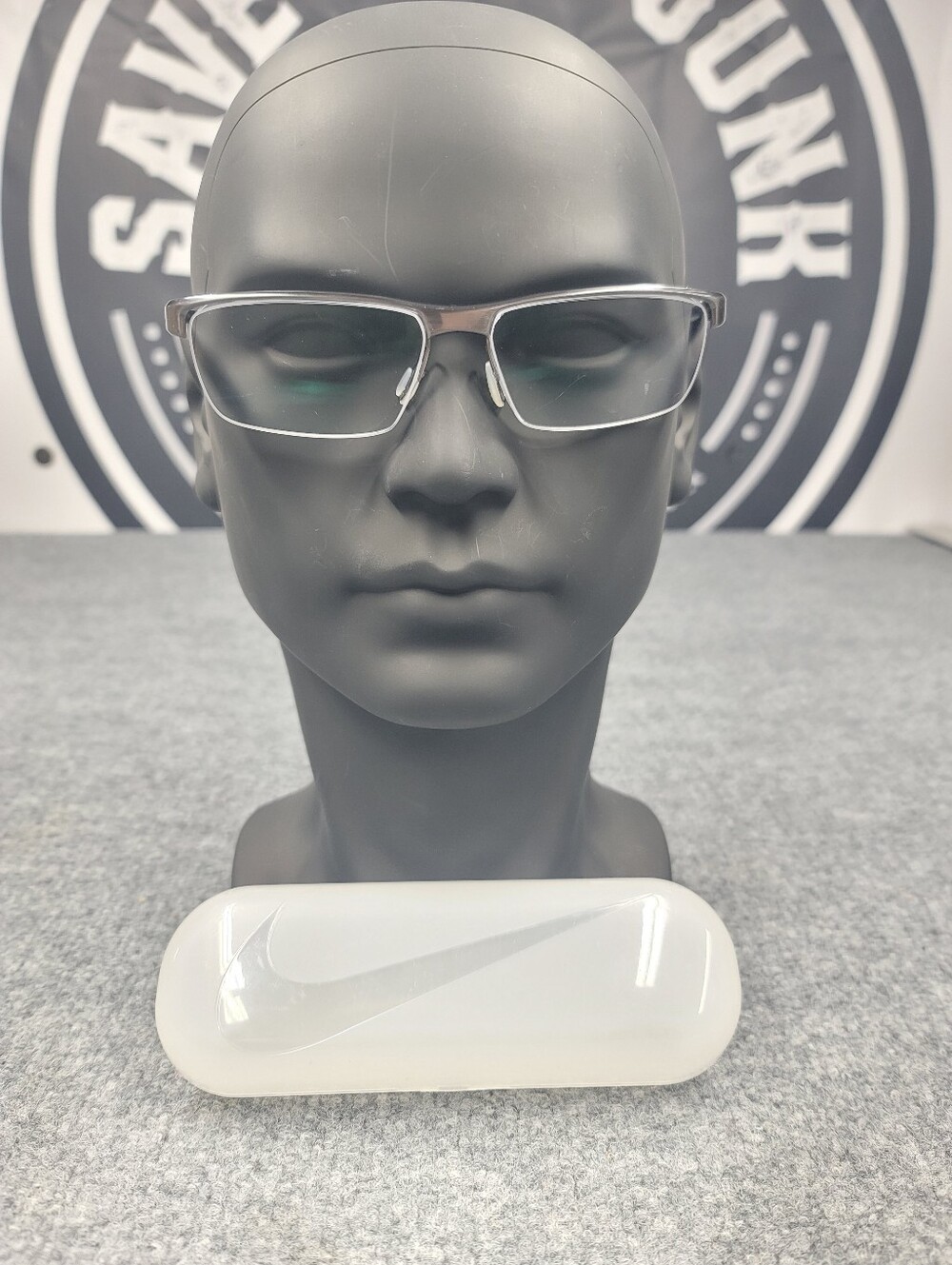 Nike Eyeglasses Frames Only, Nike 6052 W/ Hard Case.